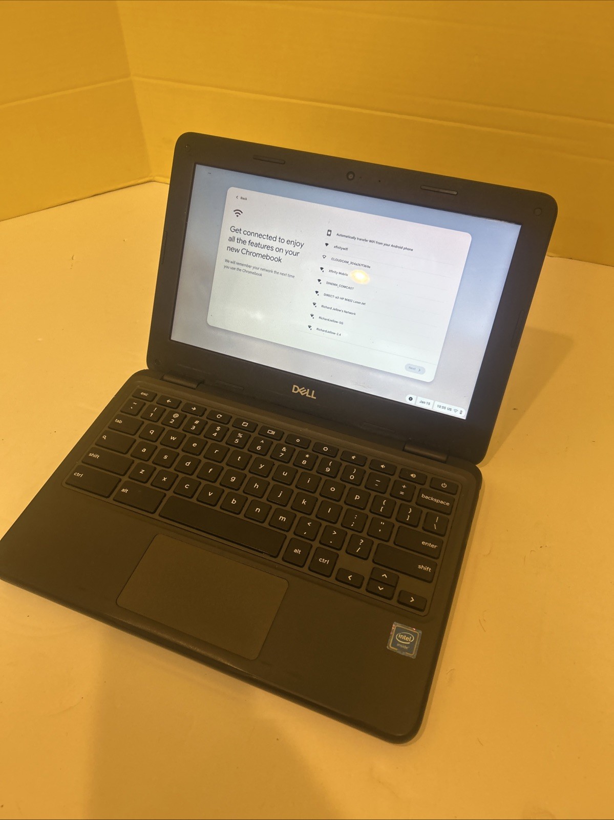 Dell Chromebook 3100 Touchscreen Working Great Screen Imperfections No ac charg