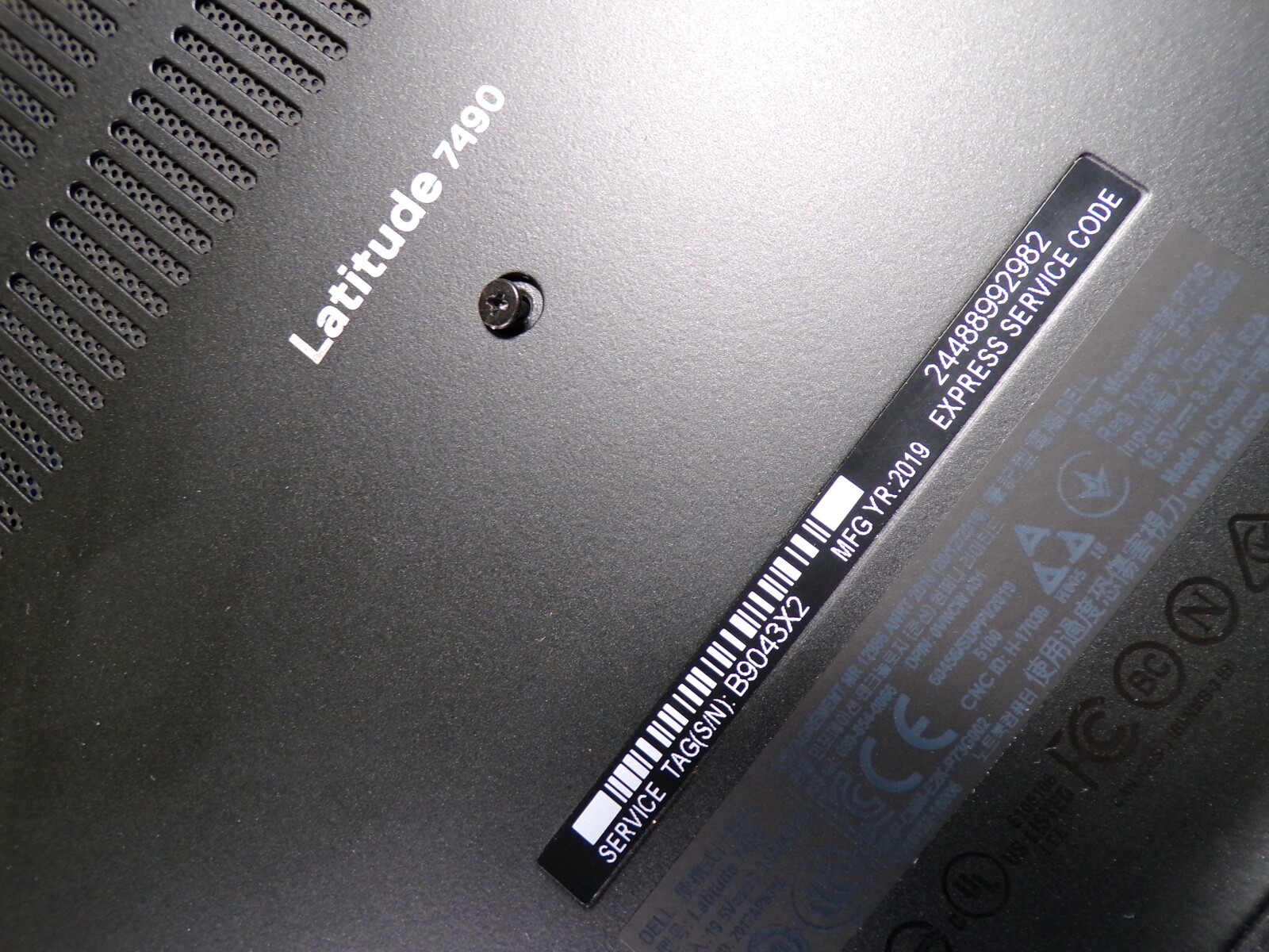 DELL LATITUDE 7290 INTEL Core i5-8350U 1.70GHZ 8GB RAM