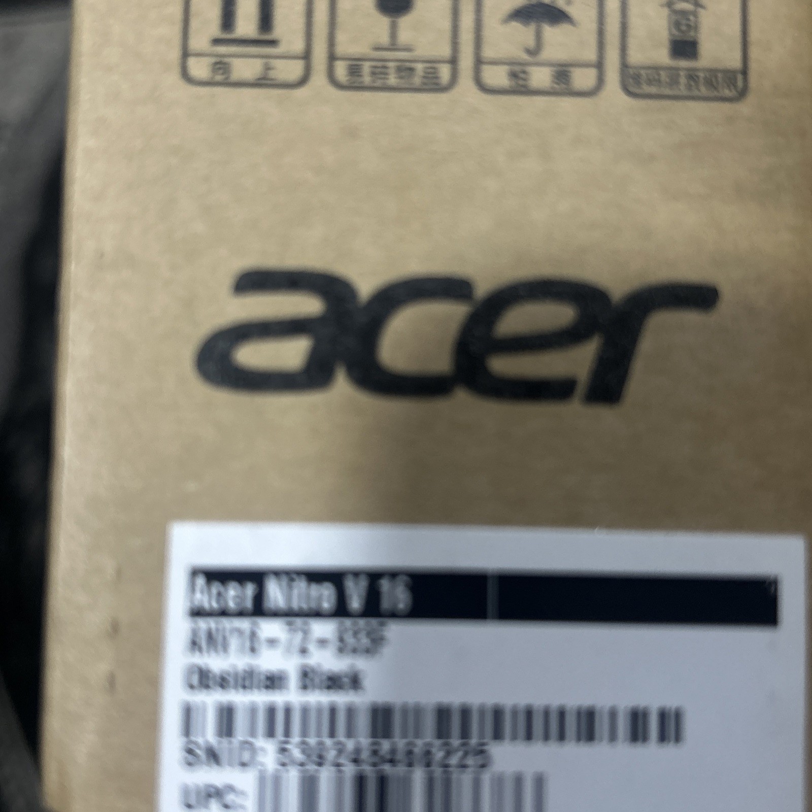 Acer Nitro V 16S AI 16 180Hz FHD+ 3.8 GHz Ryzen 7 260 32GB 1TB SSD RTX 5060