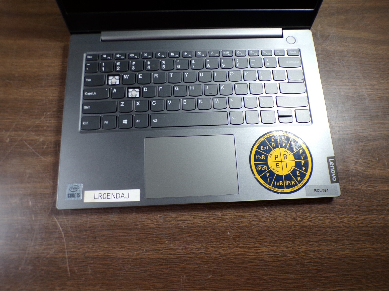 LENOVO THINKBOOK 14-IIL INTEL CORE i5-1035G1 1.00GHZ 16GB RAM **POWER ON