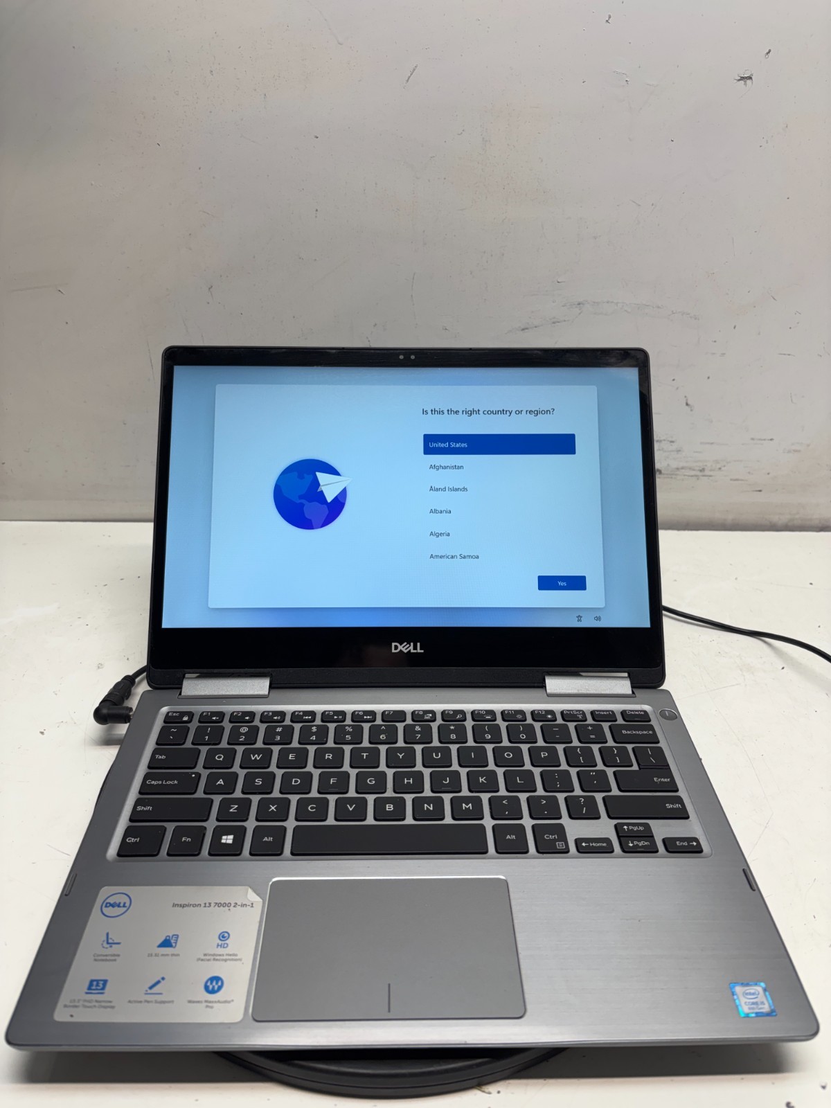 Dell Inspiron 7373 Intel Core I5-8250U 1.60Ghz 8GB 256GB SSD Windows 11