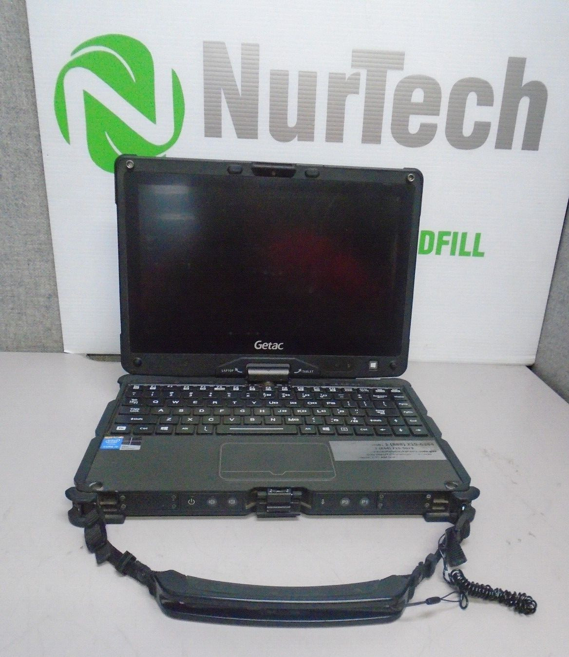 Getac V110 G2 11.6″ i5-5200U 2.2GHZ 4GB Wbcm Laptop [NO HD/CADDY/OS/AC] + Pen