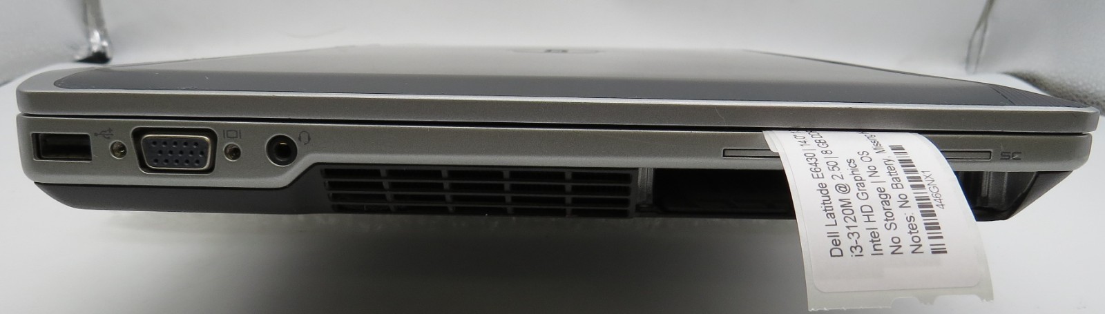 Dell Latitude E6430-14″-i3-3120M@2.5GHz-8GB RAM-NO STRG-NO OS-NO BATTERY