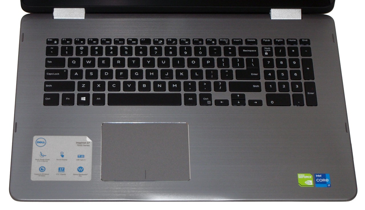 DELL INSPIRON 17 7773 2n1 TOUCH i7 4.0GHz~32GB RAM~2TB SSD+HDD~NVIDIA~WIN11 PRO!