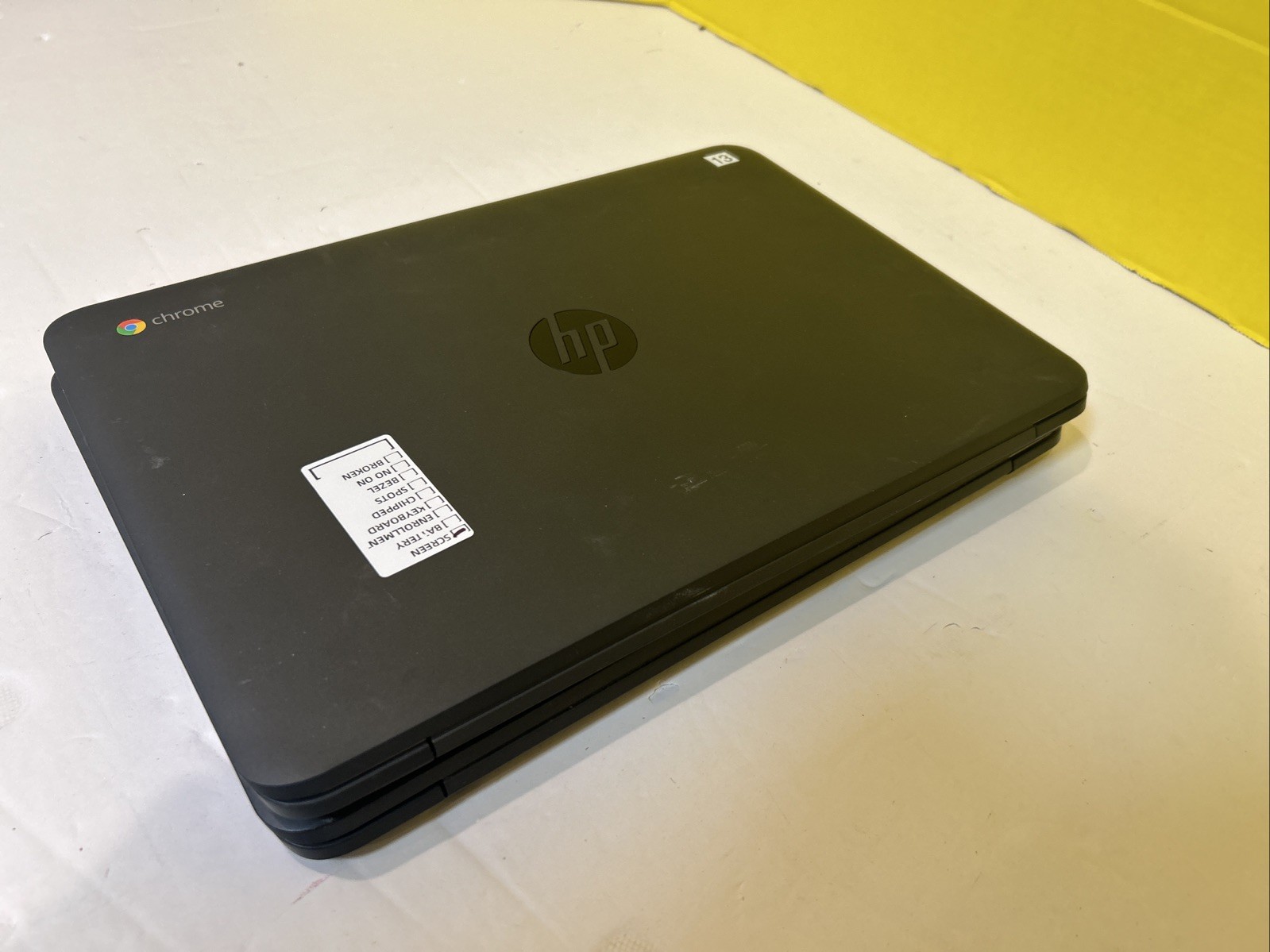 Lot of 2 HP Chromebook 14 G4 14″ For Parts Repair No Chargers