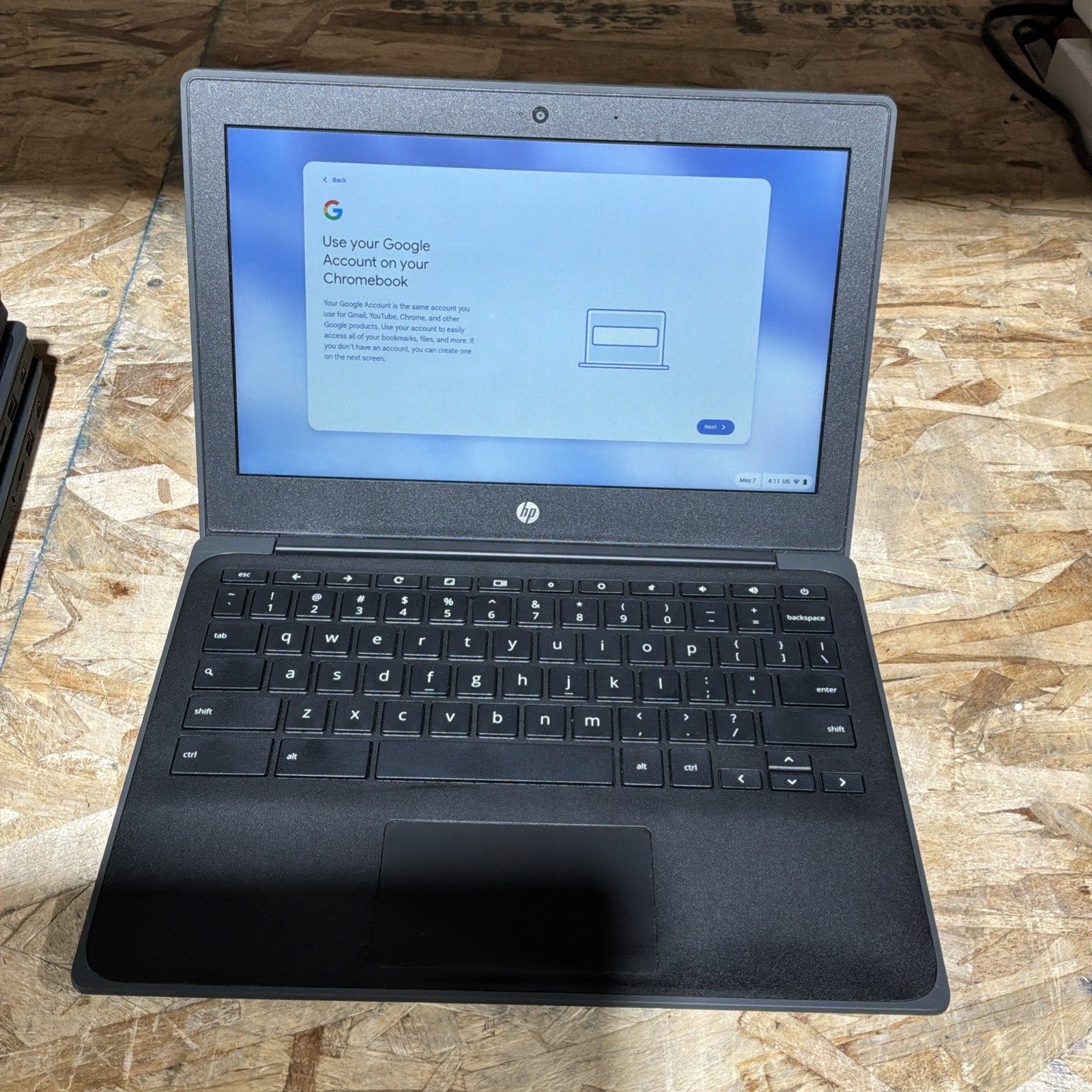 Lot Of 4! HP Chromebook 11 G9 EE Celeron N4500@1.10GHz 4GB RAM 32GB SSD