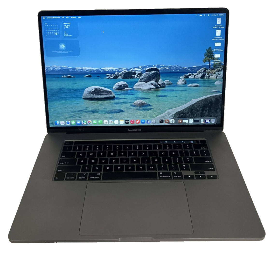 Apple MacBook Pro A2141 16″ Radeon 5500M 2.3GHz Intel Core i9-9880H 32GB 1TB