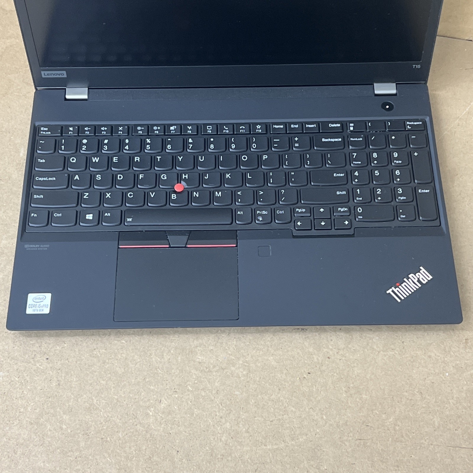 Lenovo ThinkPad T15 Gen 1 i5-10310U 1.7GHz 24GB Ram 512GB SSD – Good *MDM Lock*
