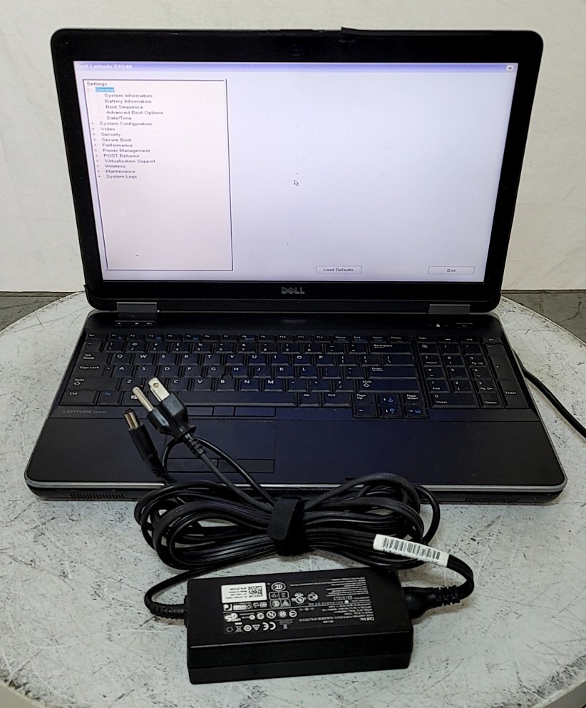 DELL LATITUDE E6540 15.6″ Laptop I7-4610M 8GB 256GB SEE NOTES
