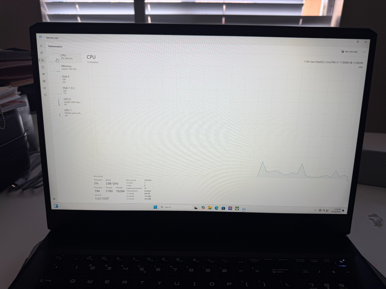 MSI GE 76 RAIDER GAMING LAPTOP, 64GB RAM, 5T M.2, i7, WINDOWS 11 HOME