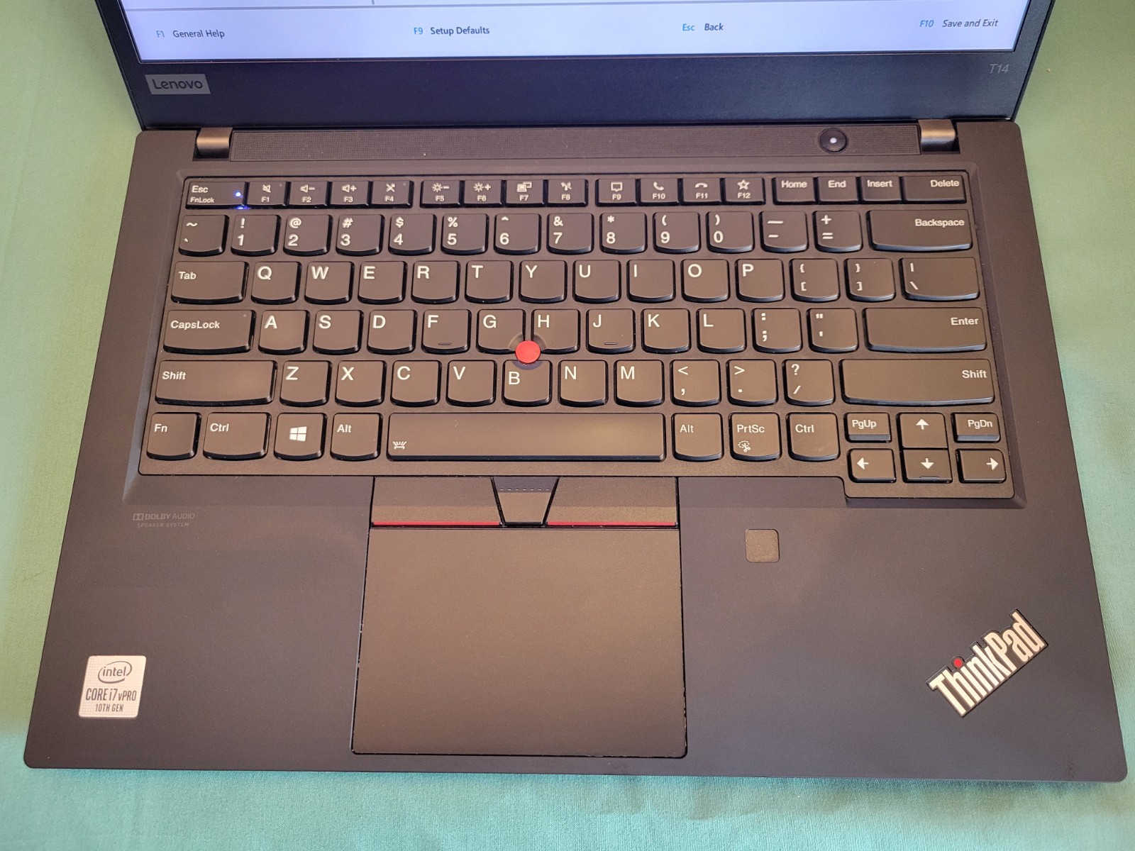 Lenovo ThinkPad T14 Gen 1 i7-10610U 1.8GHz 16GB RAM NO SSD/OS (BIOS Locked)