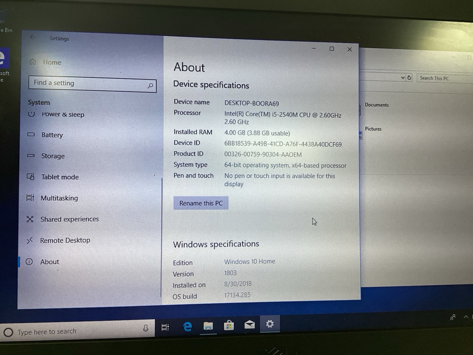 Dell Latitude E6420 Windows 10 14” Laptop Core i5 DVD-RW 4gb 320GB TESTED
