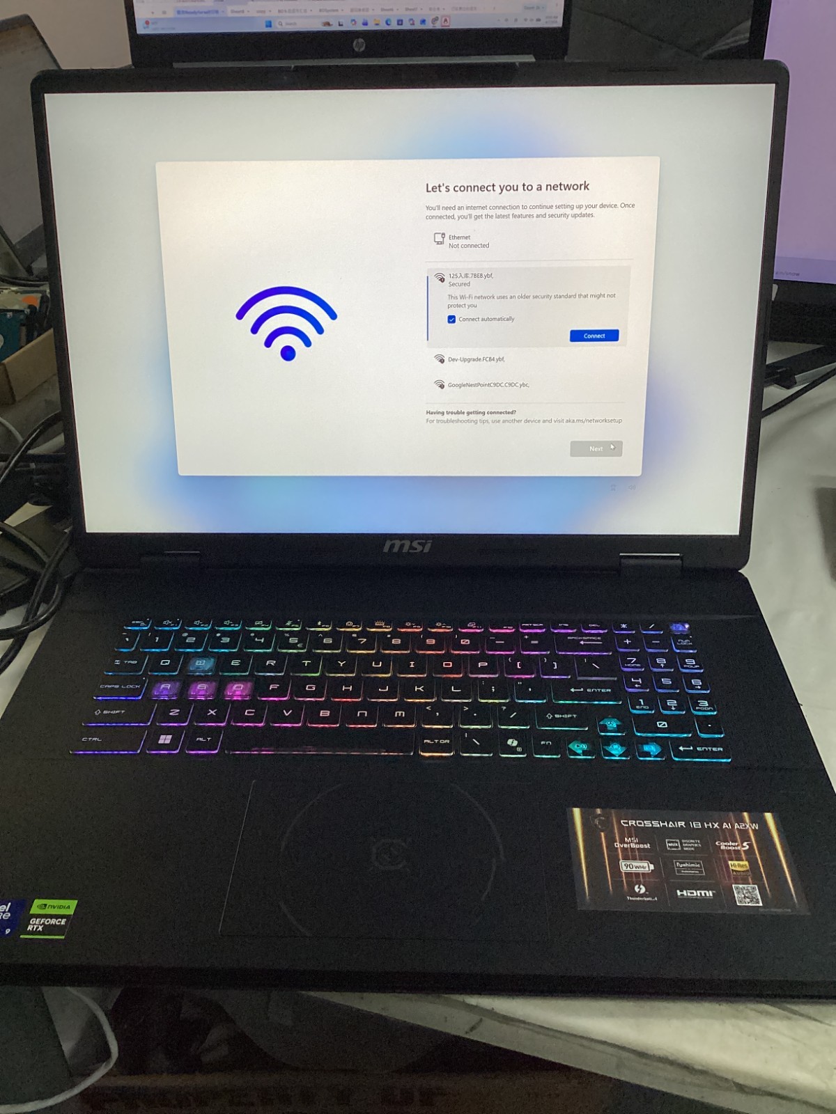 MSI Crosshair 18 HX 18″ QHD Gaming Laptop Intel Core Ultra 9 275HX RTX 5070 1TB