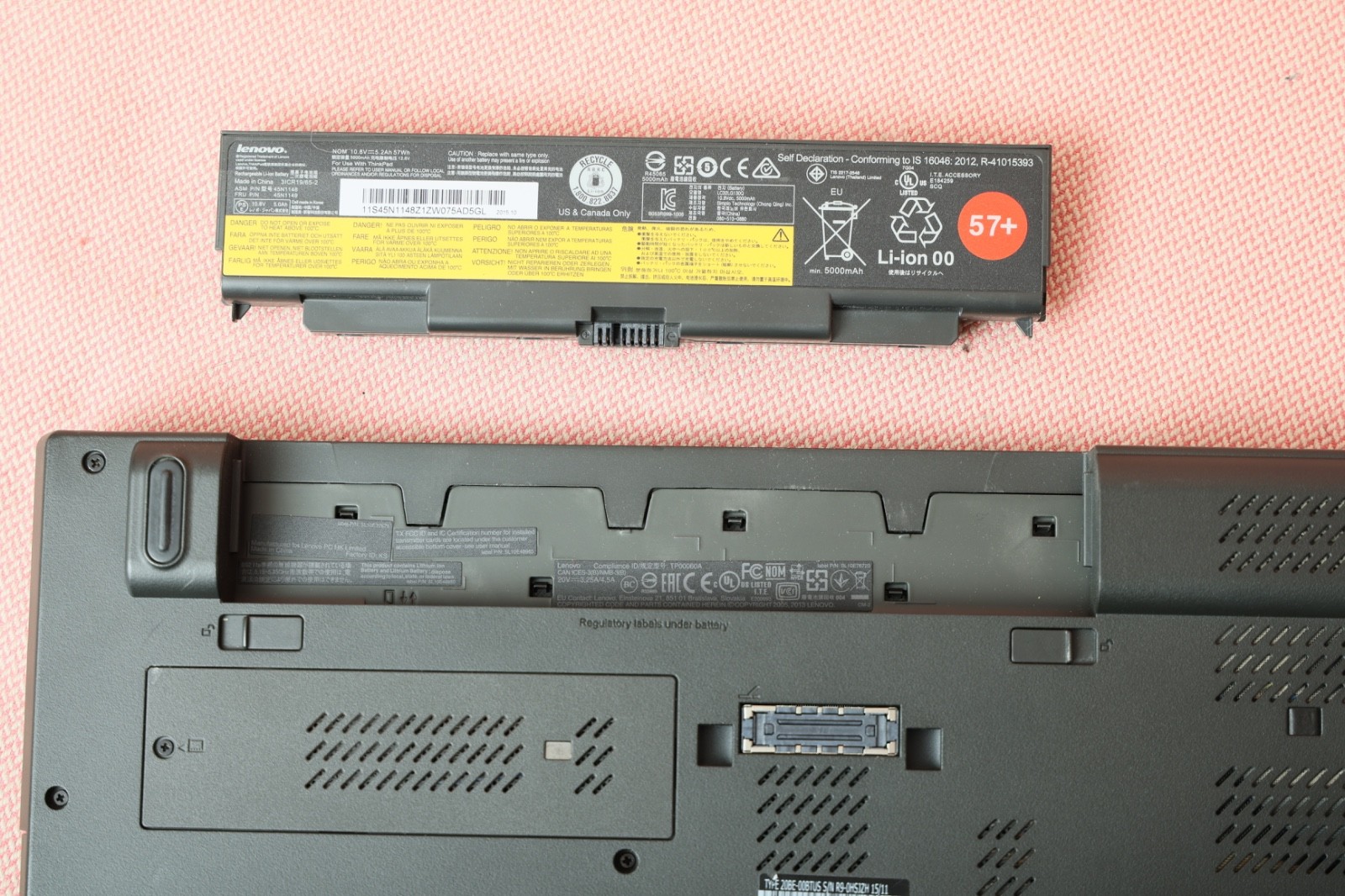 Lenovo ThinkPad T540p 15.6″ HD i5-4210M 4GB RAM No HDD No OS