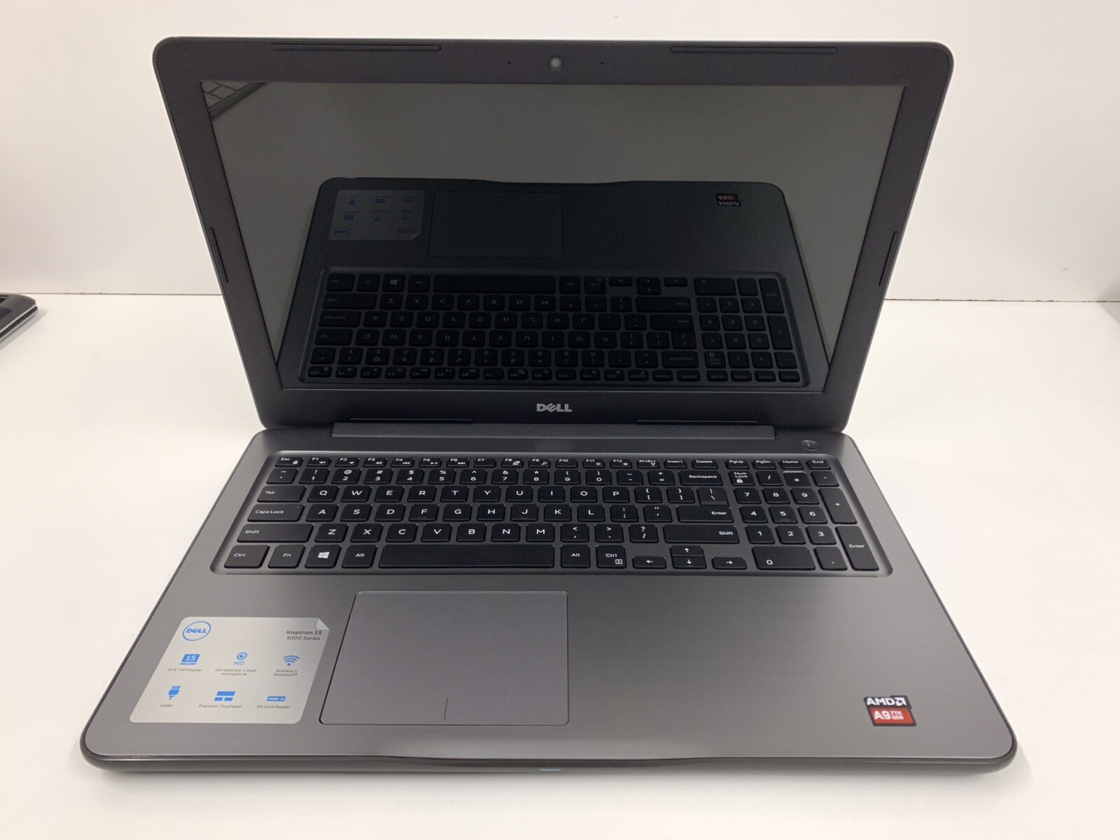 Dell Inspiron 5565 AMD A9-9400 Radeon R5 2.4GHz | NO RAM/HDD | For Parts | #T239