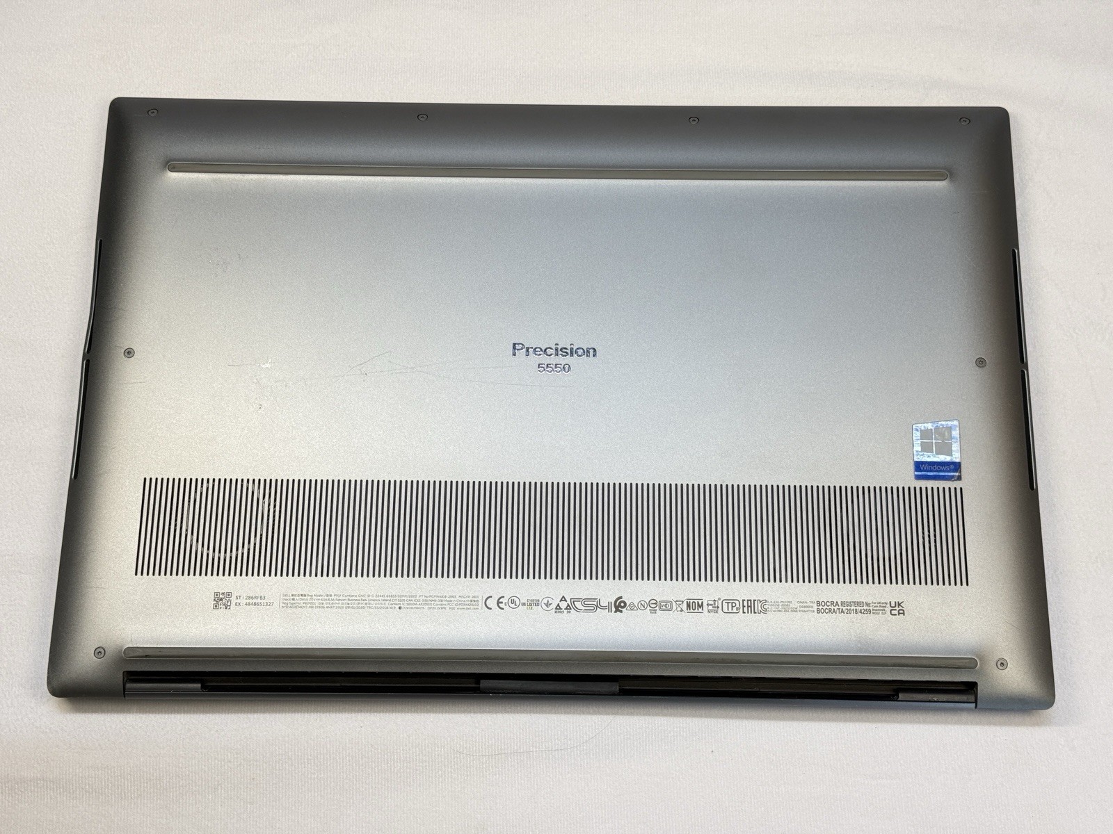 Dell Precision 5550 15.6″ Laptop Intel Core i7-10850H 32GB RAM 512GB NVMe Win11P