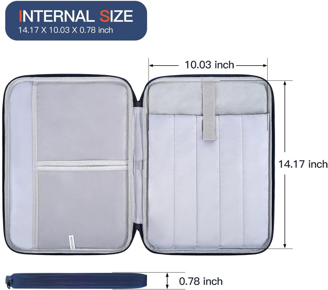 14 Inch Laptop Sleeve Bag for MacBook Pro with M5 M4 M3 M2 M1 Chips – Blue