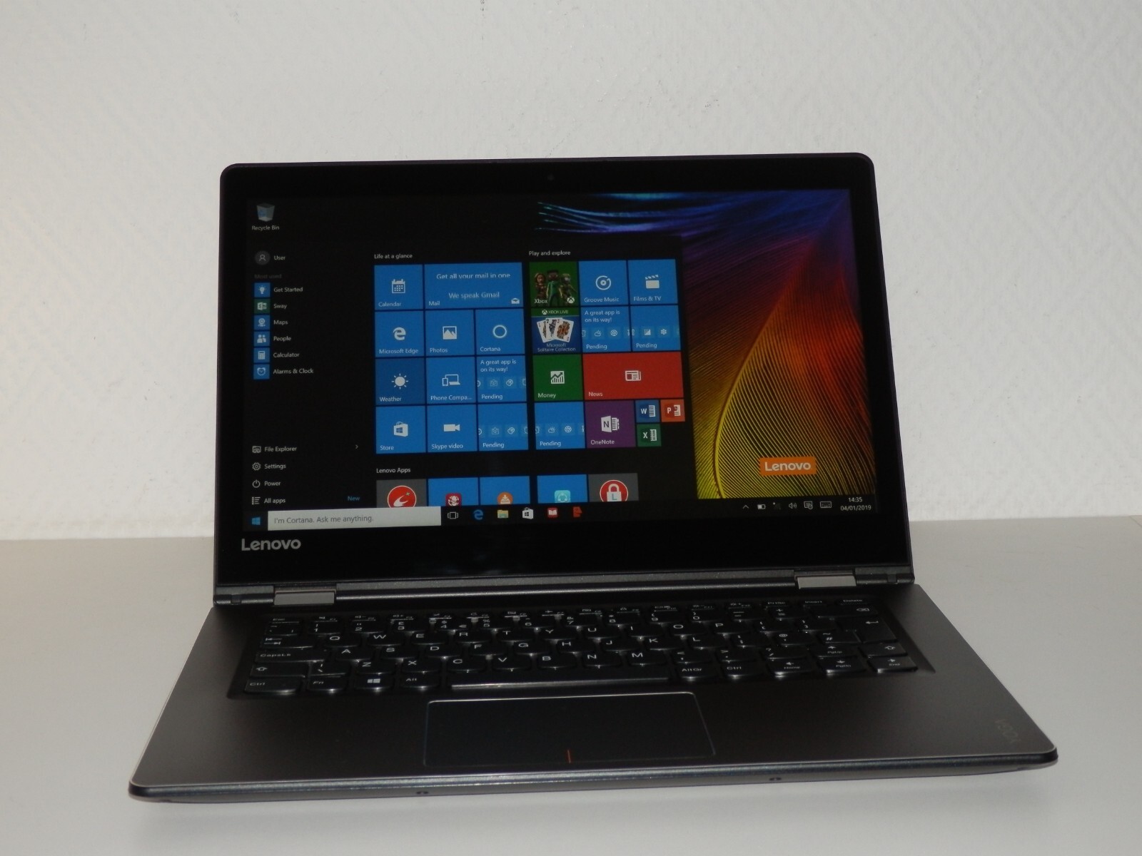 Lenovo Yoga 510-14AST, AMD A9-9410, 4GB Ram, 1TB HDD, 14″ FHD, Radeon R5, Original Box