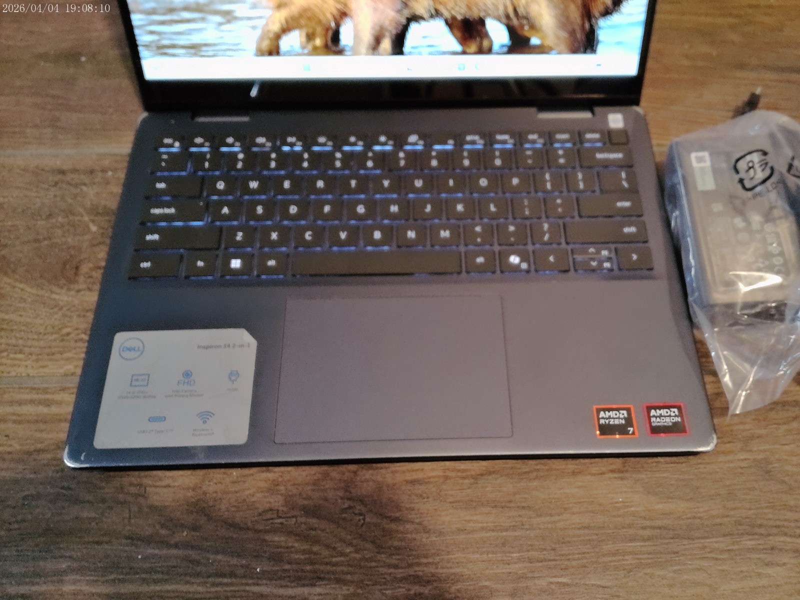 Dell Inspiron 14 7445 2-in-1 Touch Laptop Ryzen 7 8840HS 24GB RAM 1TB SSD WRNTY