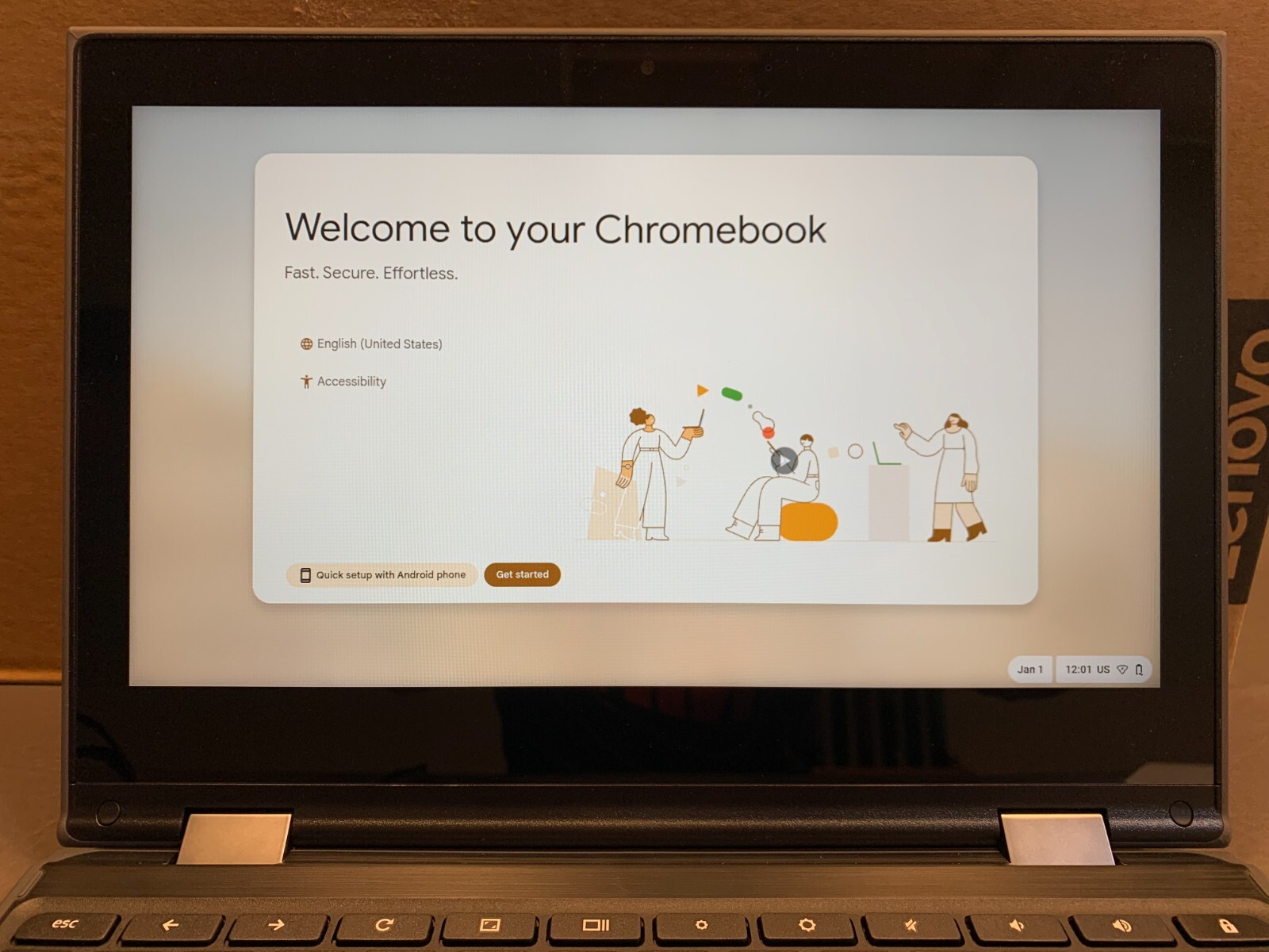 Lenovo 11.6″ Multi-Touch 300e Chromebook (2nd Gen) – 82CE0000US – Dead Battery!