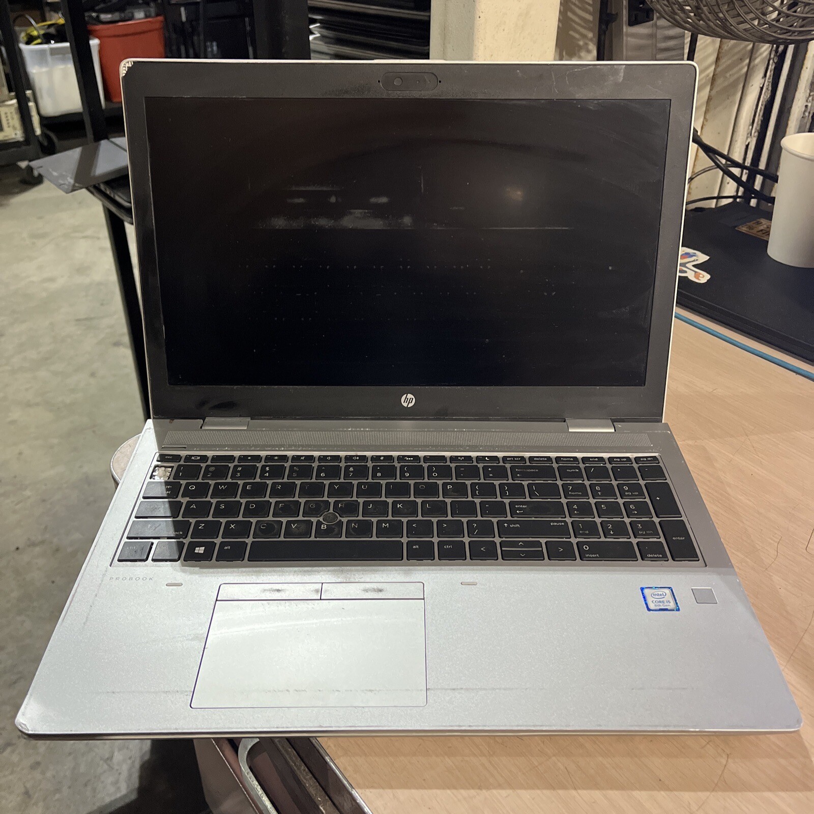 HP PROBOOK 650 G5 INTEL CORE I5-8265U 1.60GHZ 8GB RAM NO HD /