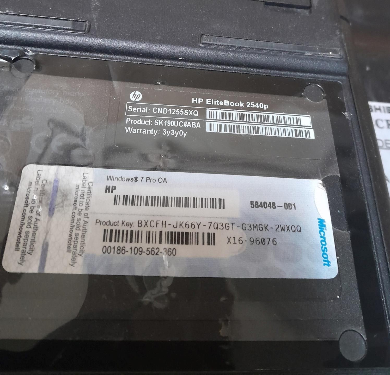 3 SAMSUNG NP300E5A TOSHIBA TECRA M2 & HP ELITEBOOK 2540P LAPTOPS ! S173 F
