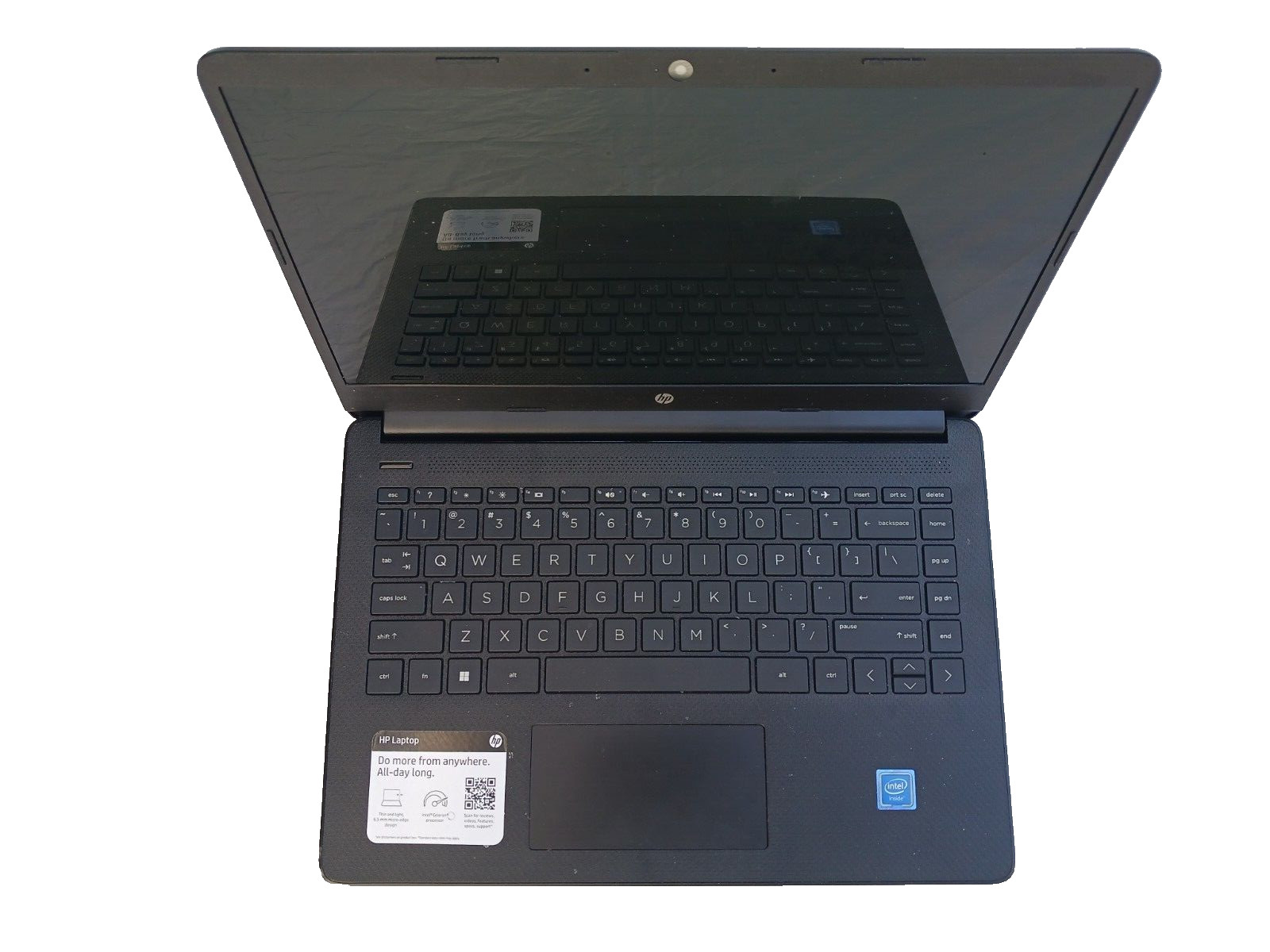 HP 14″ DQoo51DX LED Black Intel Celeron N4120 4GB RAM 64GB EMMC