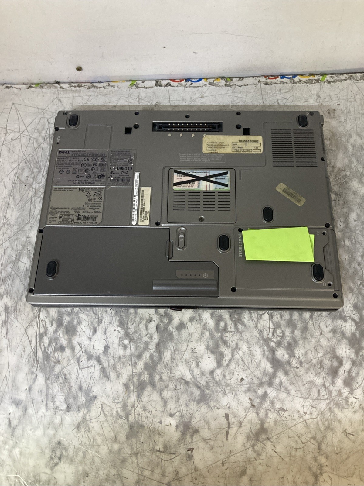 Dell Latitude D830 15.4 Laptop Core 2 Duo 2.00GHz 2GB No HHD Boot to BIOS
