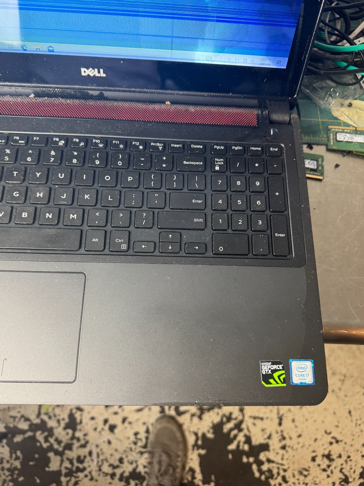 Dell Inspiron 7559 Core i7-6700HQ, 16GB RAM, 1TB HDD, Win10 #4858