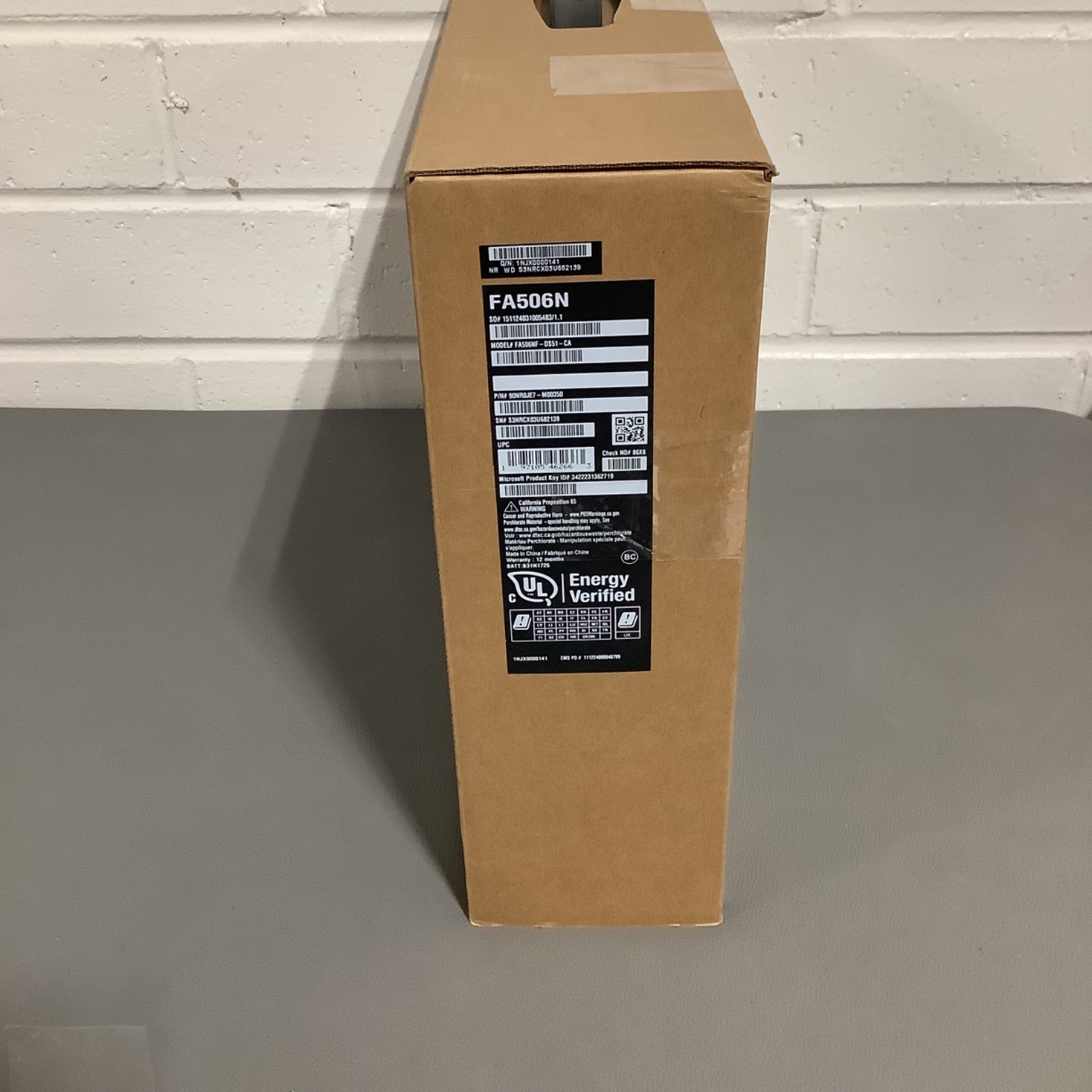 Asus TUF Gaming A15- (8GB 954GB SSD) AMD Ryzen 5 7535HS with Radeon Graphics
