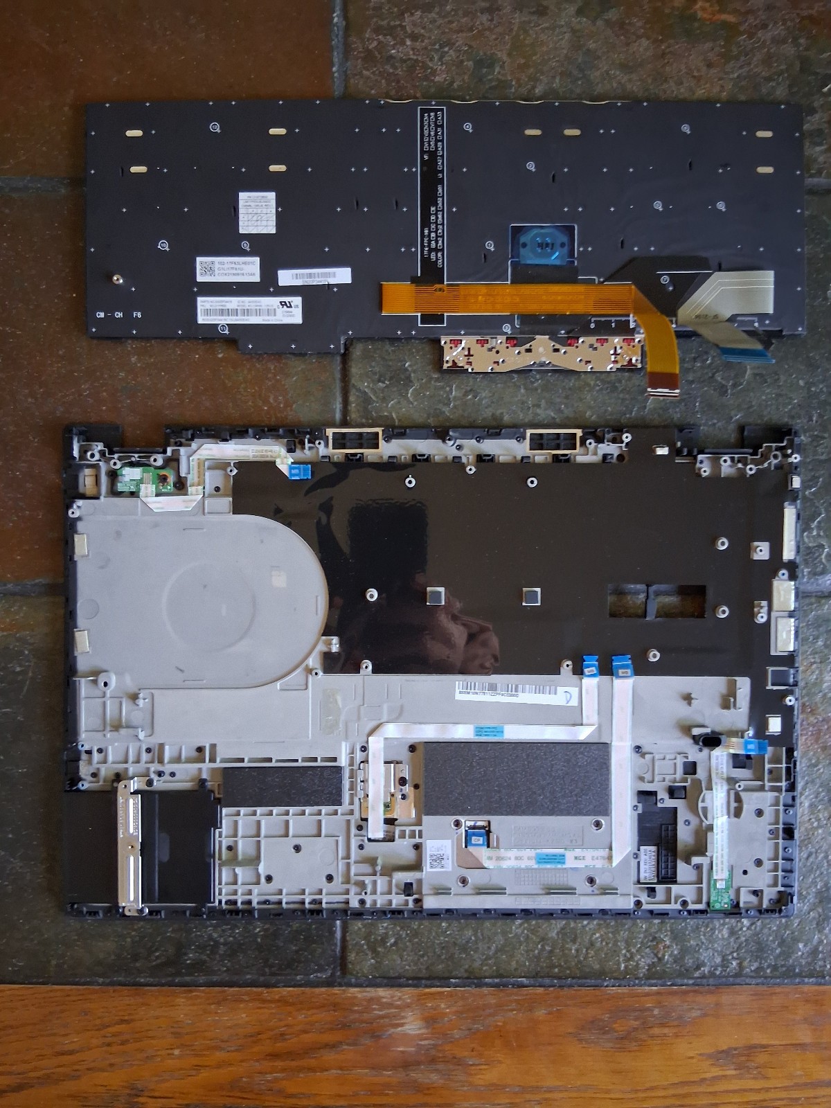 Lenovo ThinkPad T590 Palmrest, Keyboard, Trackpad + More