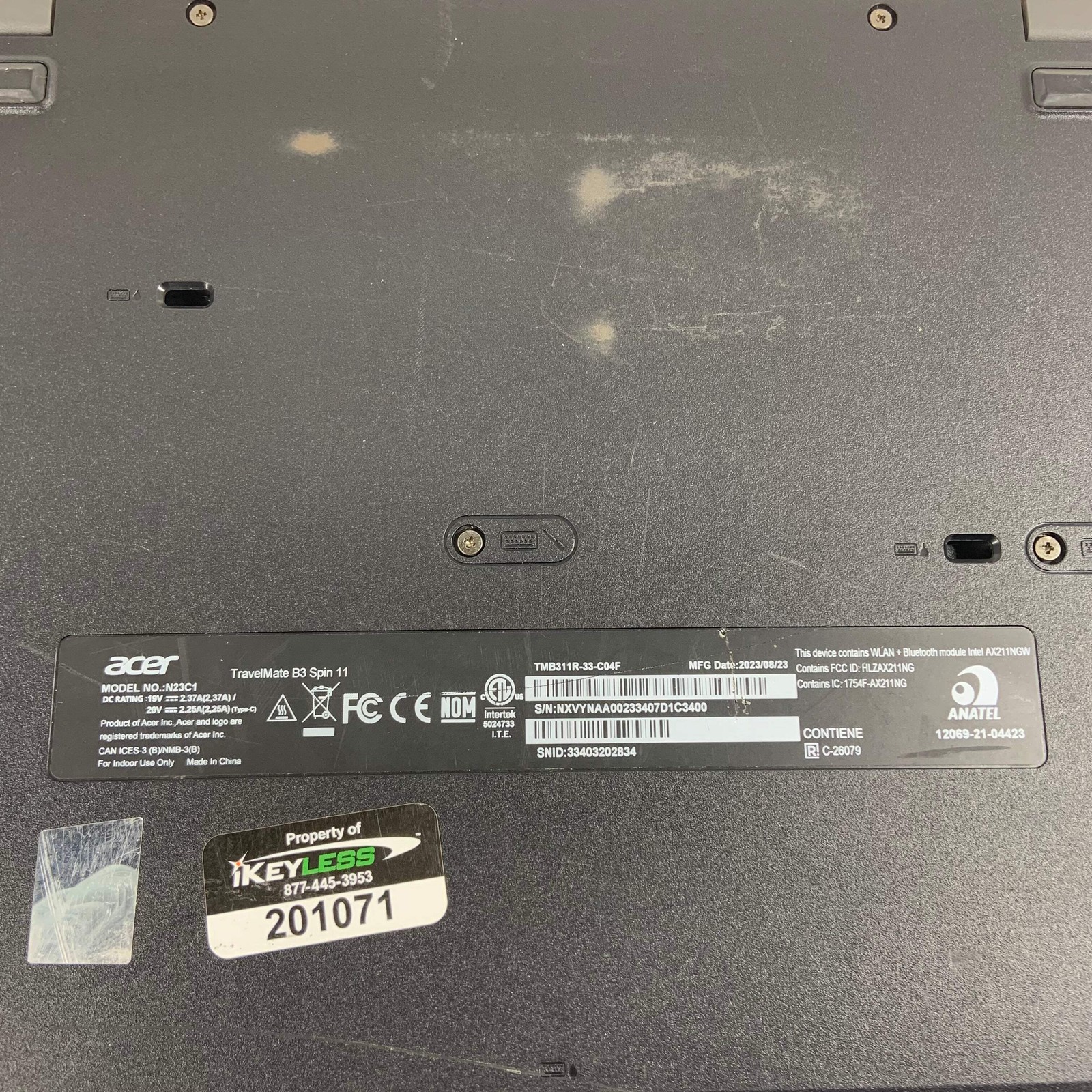 Broken Acer travelmate B311R-33 N100 4GB RAM 128GB *READ!*