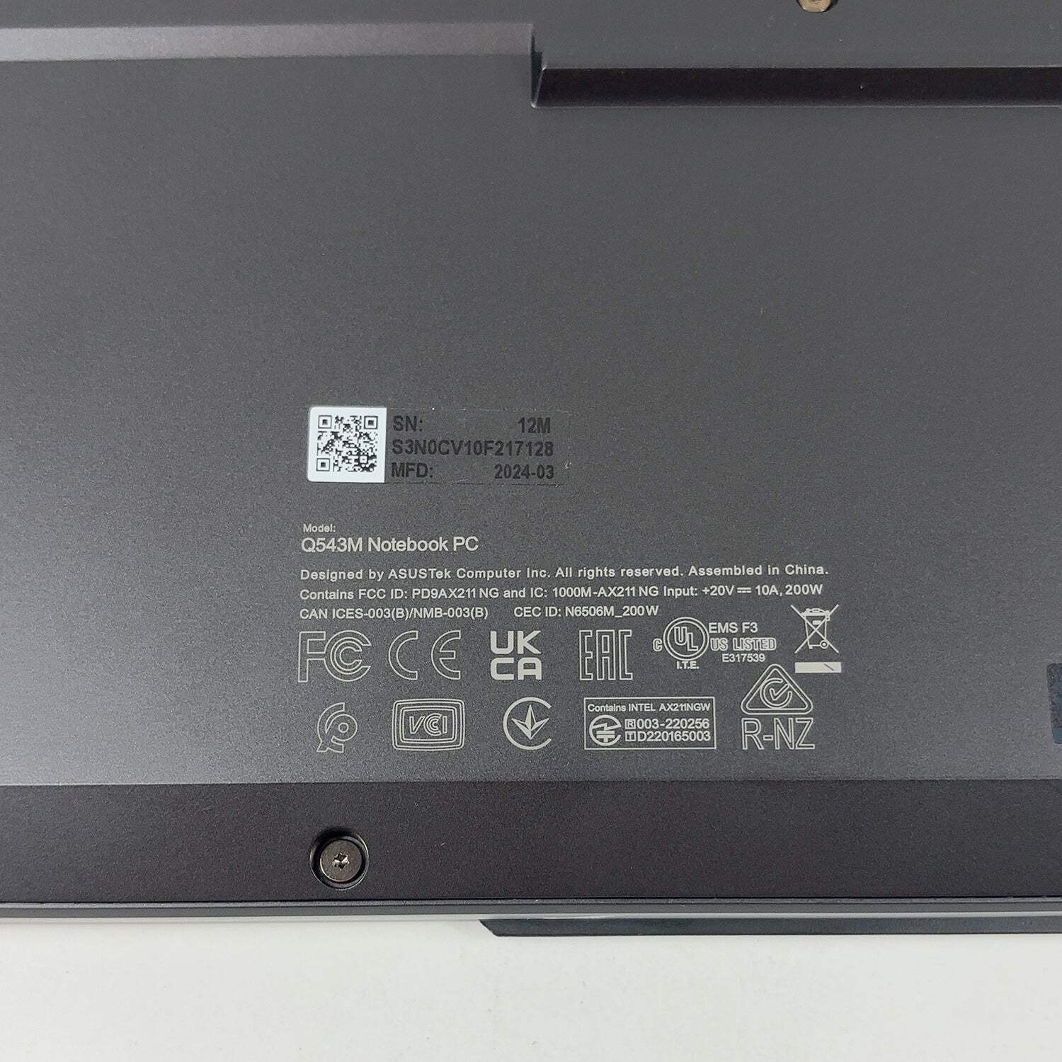 Asus Vivobook Pro 15.6″ Core Ultra 9 185H 2.5GHz 24GB RAM 2TB SSD RTX 3050