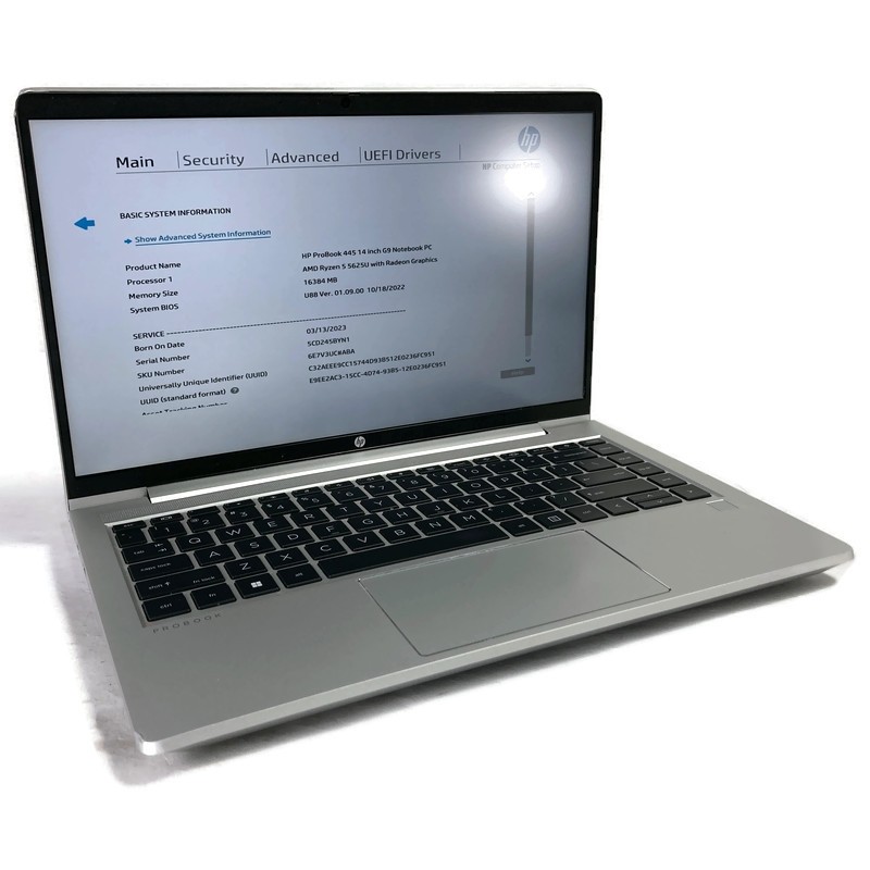 HP ProBook 445 G9 14″ Laptop Ryzen 5 5625U 2.3GHz 16GB 512GB NVMe SSD – Win 11