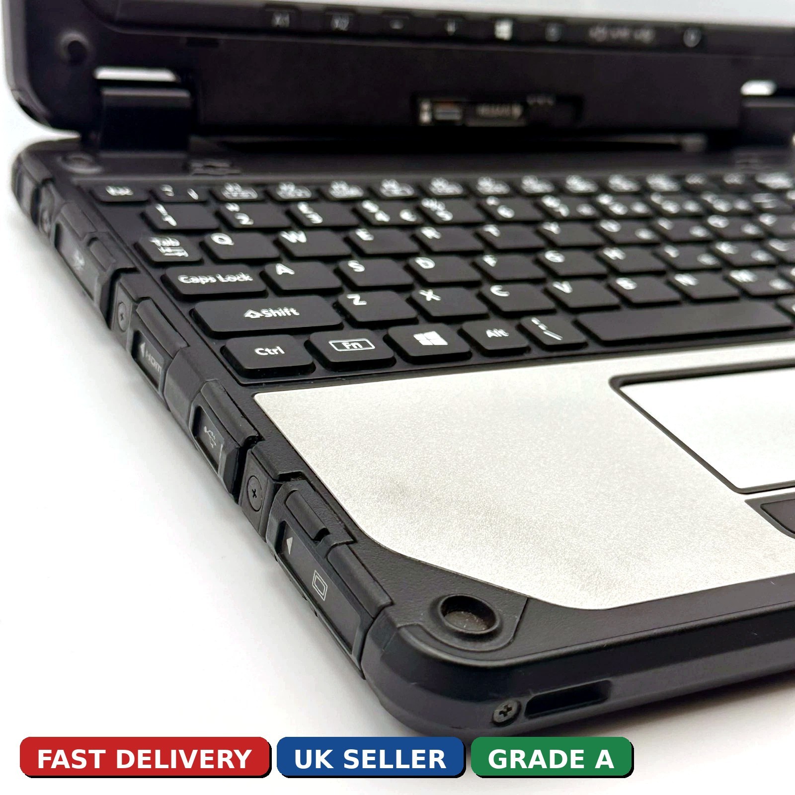 Panasonic Toughbook CF-20 MK2 i5 8GB Win 11 Rugged Tablet Laptop 4G GPS 2 x Bat
