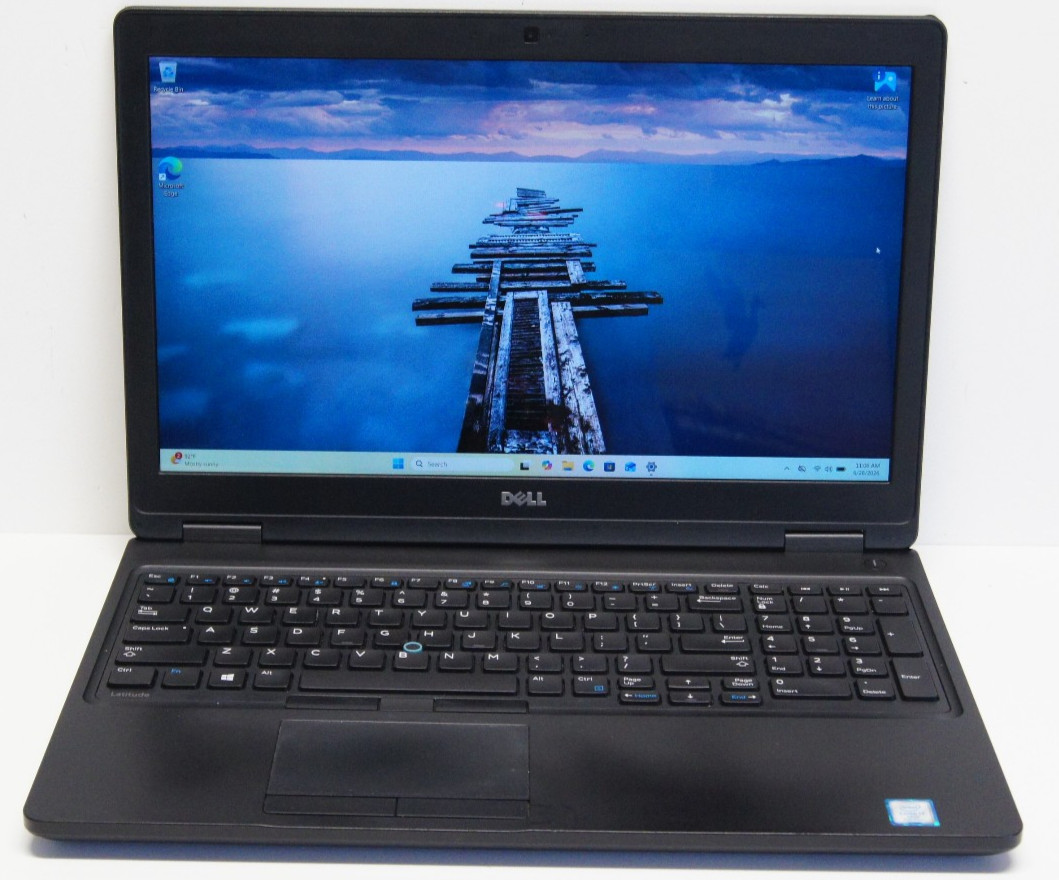Dell Latitude 5580 FHD TOUCH i7-7820HQ 16GB Ram, 256GB SSD, Nvidia 2GB Win 11 P