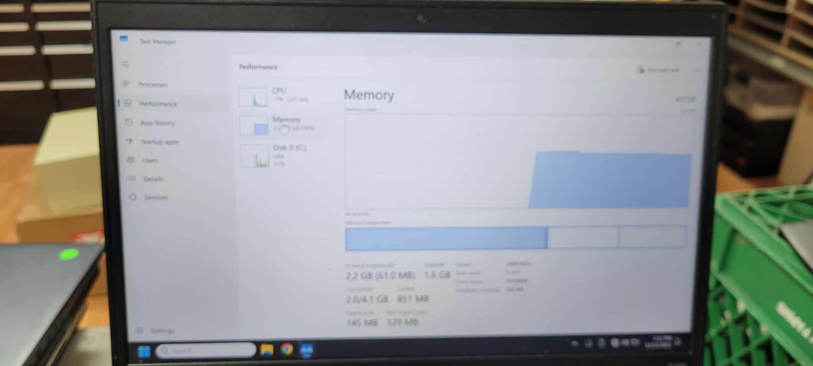 Office Lenovo Thinkpad E490 Intel i5-8265U 8GB RAM NO SSD / Charger – Special