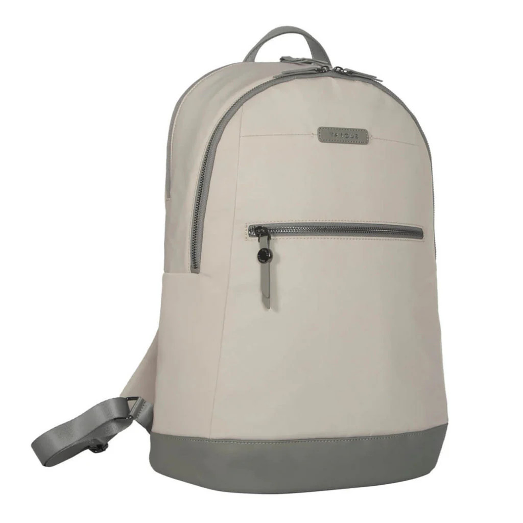 Targus 15-16″ Avila Backpack – French Oak Rugzak (Light Beige)