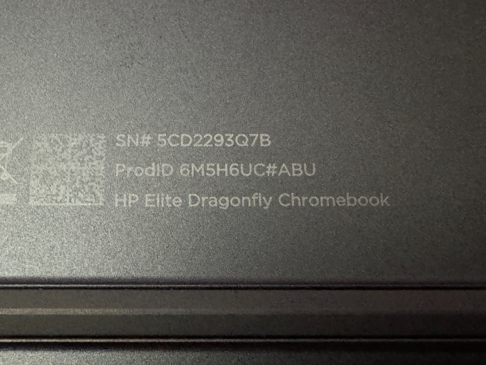 HP ELITE DRAGONFLY CHROMEBOOK 13.5″ QHD i7-1265U 512GB SSD 32GB RAM Grade B