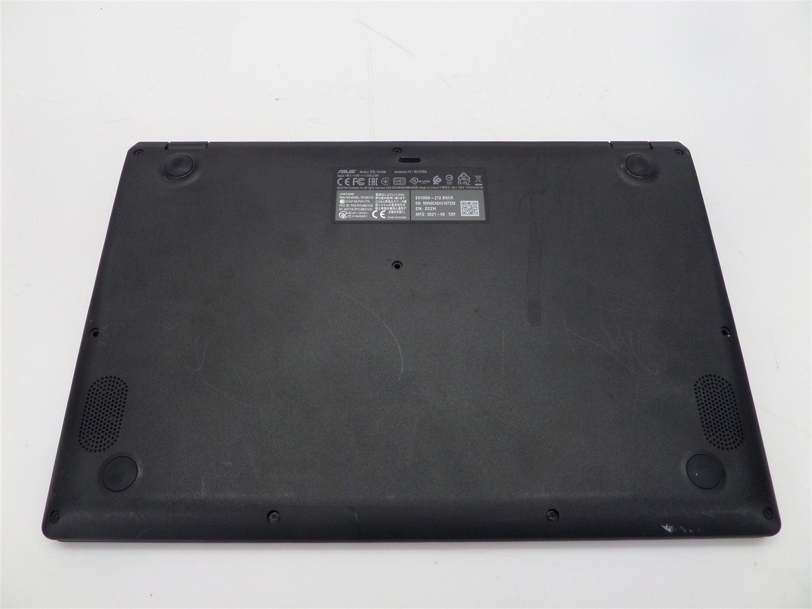 Asus E410M 14″ Notebook PC w/ N4020 1.1GHz CPU 4GB RAM 64GB eMMC – Batt. Issue