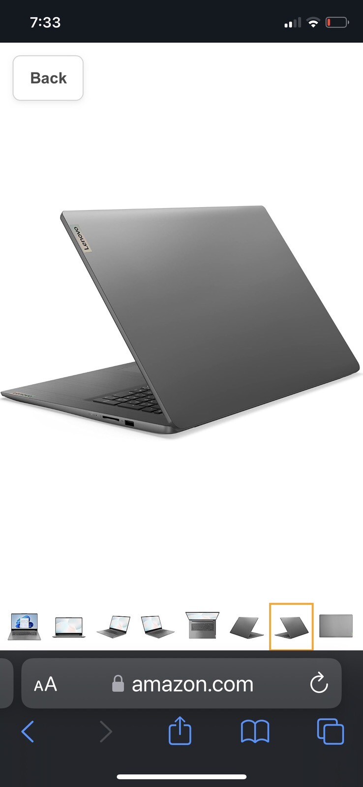 HP 14-fq0013dx 14″ (128GB SSD, AMD Athlon Silver 3050u, 2.30 GHz, 4GB) Laptop –