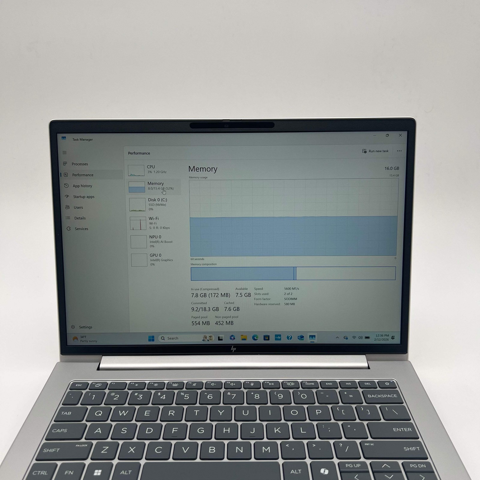 HP EliteBook 6 G1i 14 Laptop – 16GB RAM, 256GB Hard Drive, Ultra 5 Processor, Op