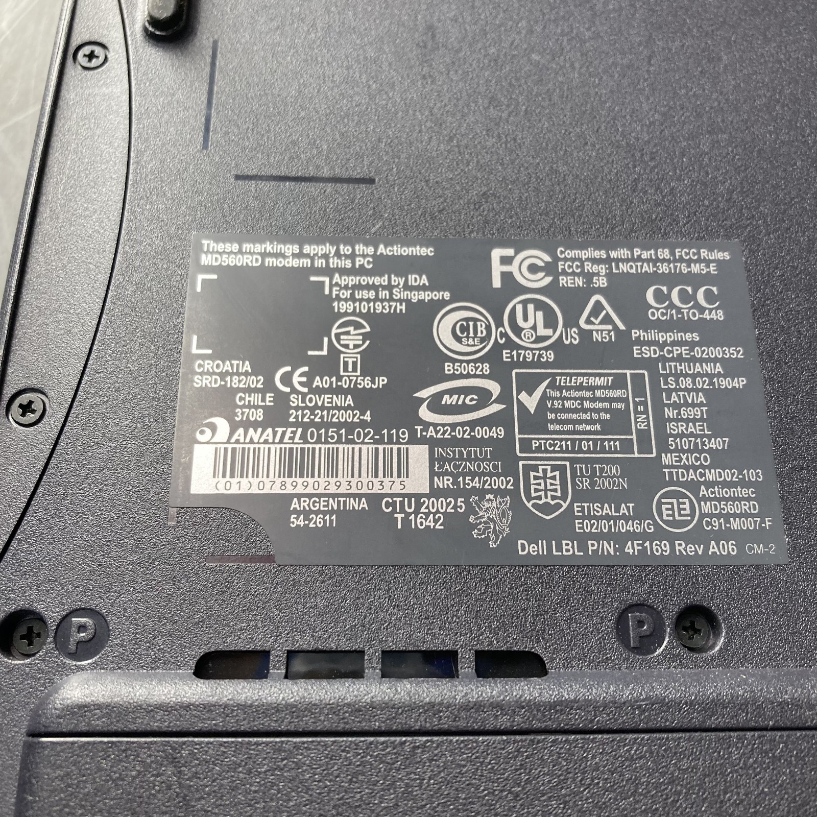 Dell Inspiron 2650 Retro Gaming Laptop Celeron Mobile 1.60GHz 128MB RAM 20GB HDD