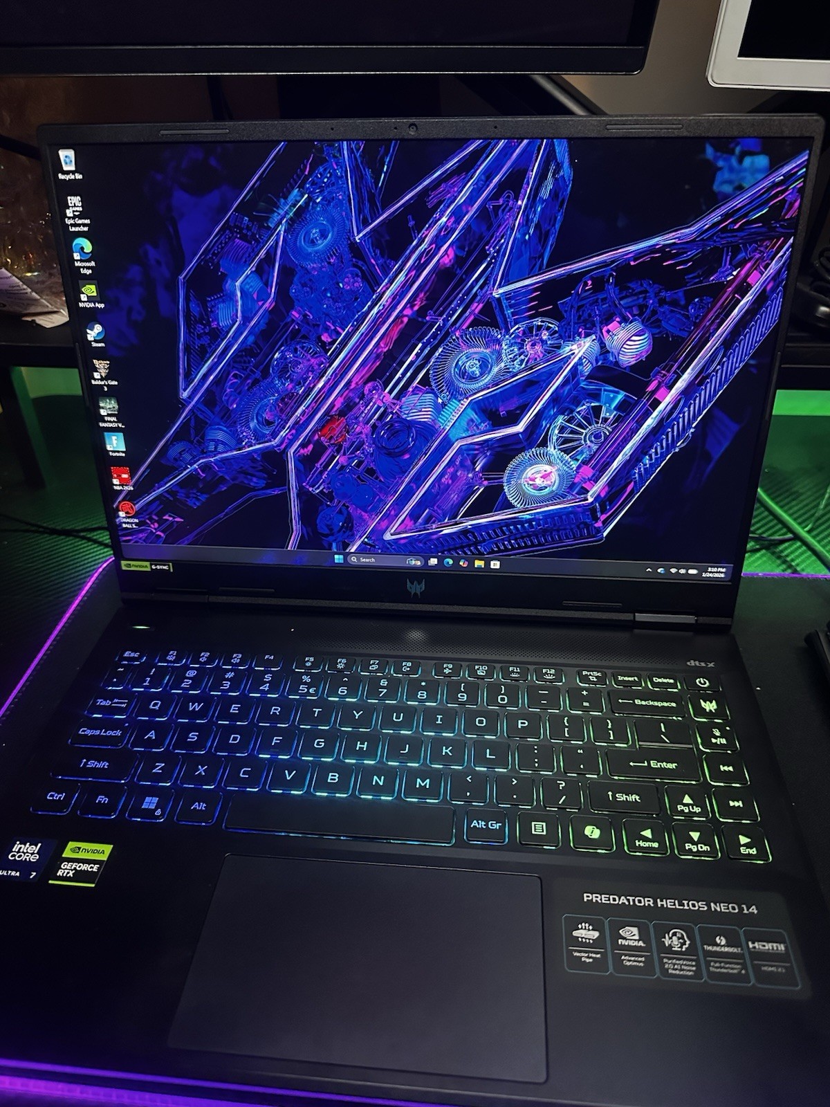 Acer Predator Helios Neo 14 Gaming Laptop RTX 4070 Ultra I7