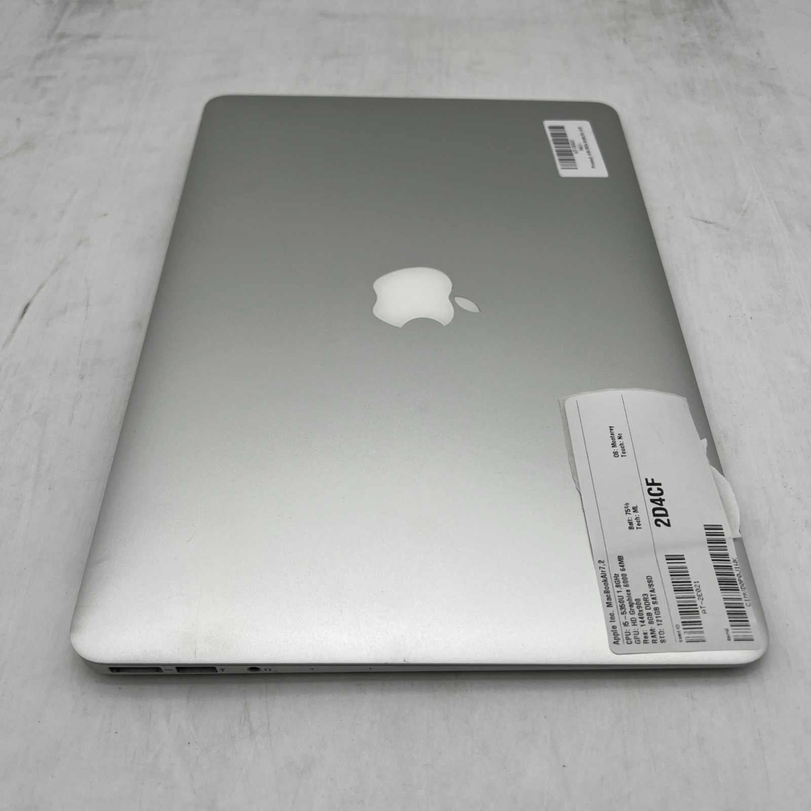 Apple MacBook Air A1466 E2015 i5 5350U 1.8GHz 8GB RAM 128GB SATA/SSD Monterey