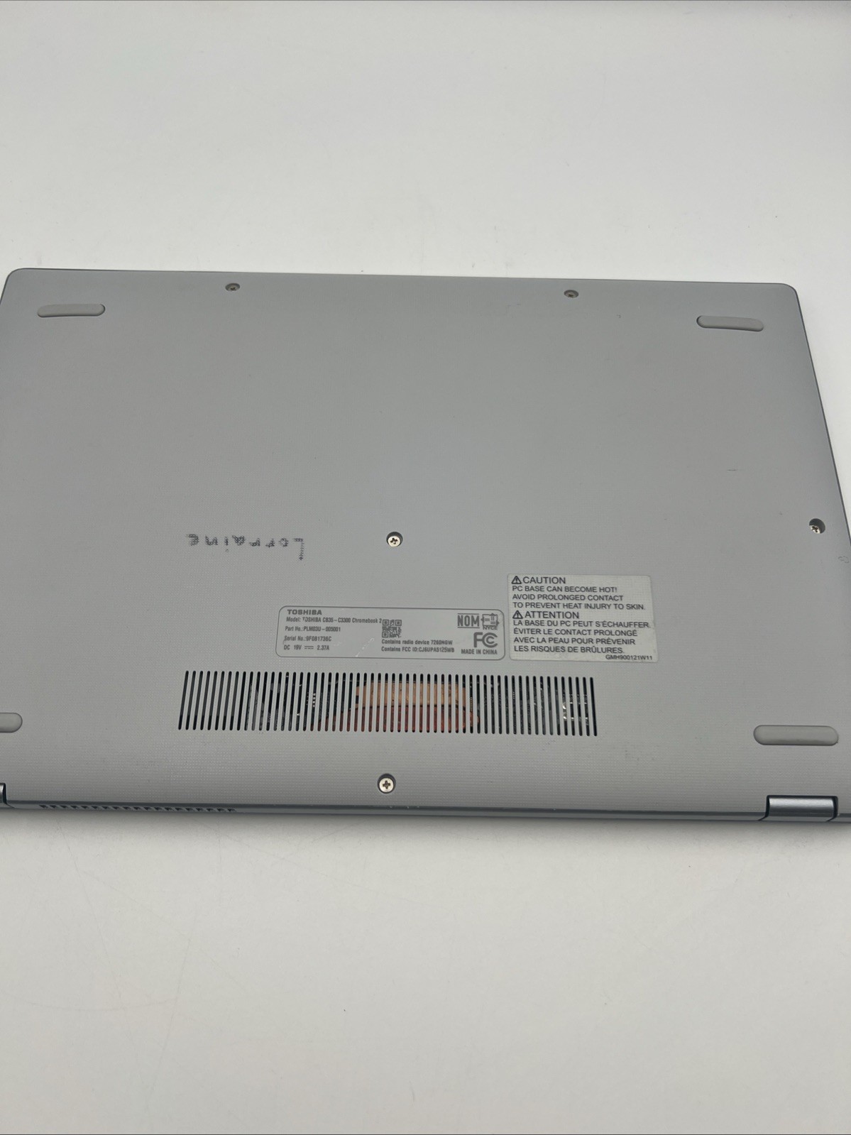 Toshiba Chromebook 2 Skulcandy CB35-C3330 4GB Intel Celeron 3215u Working