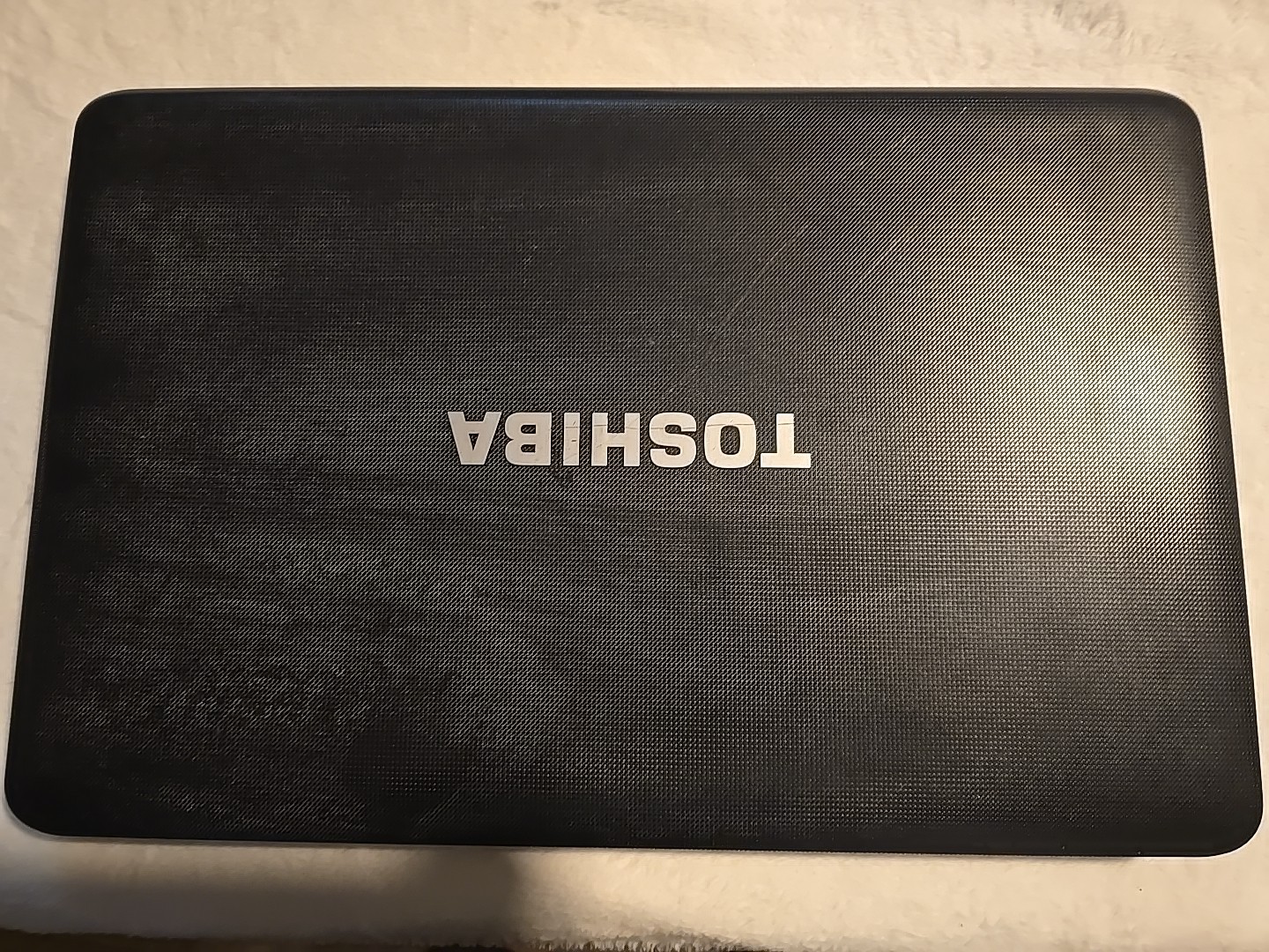 Toshiba Satellite C655 Intel Laptop Black Untested Complete