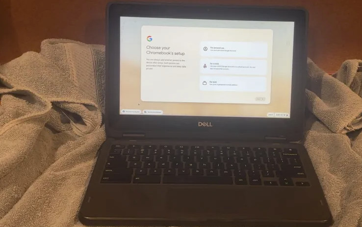 Dell Chromebook 3100 2-in-1 11.6″ Touchscreen Laptop Celeron 4GB RAM 32GB SSD