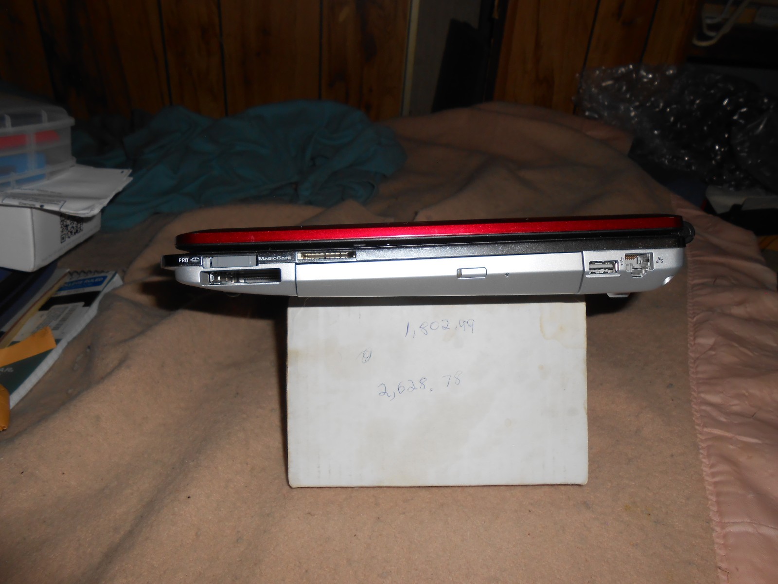Red Sony Vaio CR Windows 7 Activated Laptop