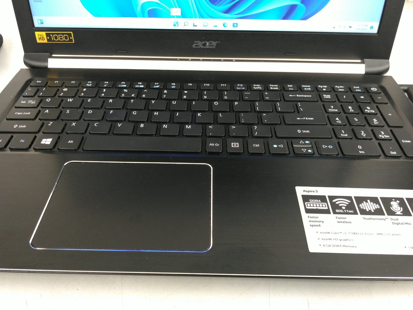 Acer Aspire A515-51 i3-7100U 2.4GH 8GB Ram 256GB SSD*READ NXGP4AA0027230AFA23400